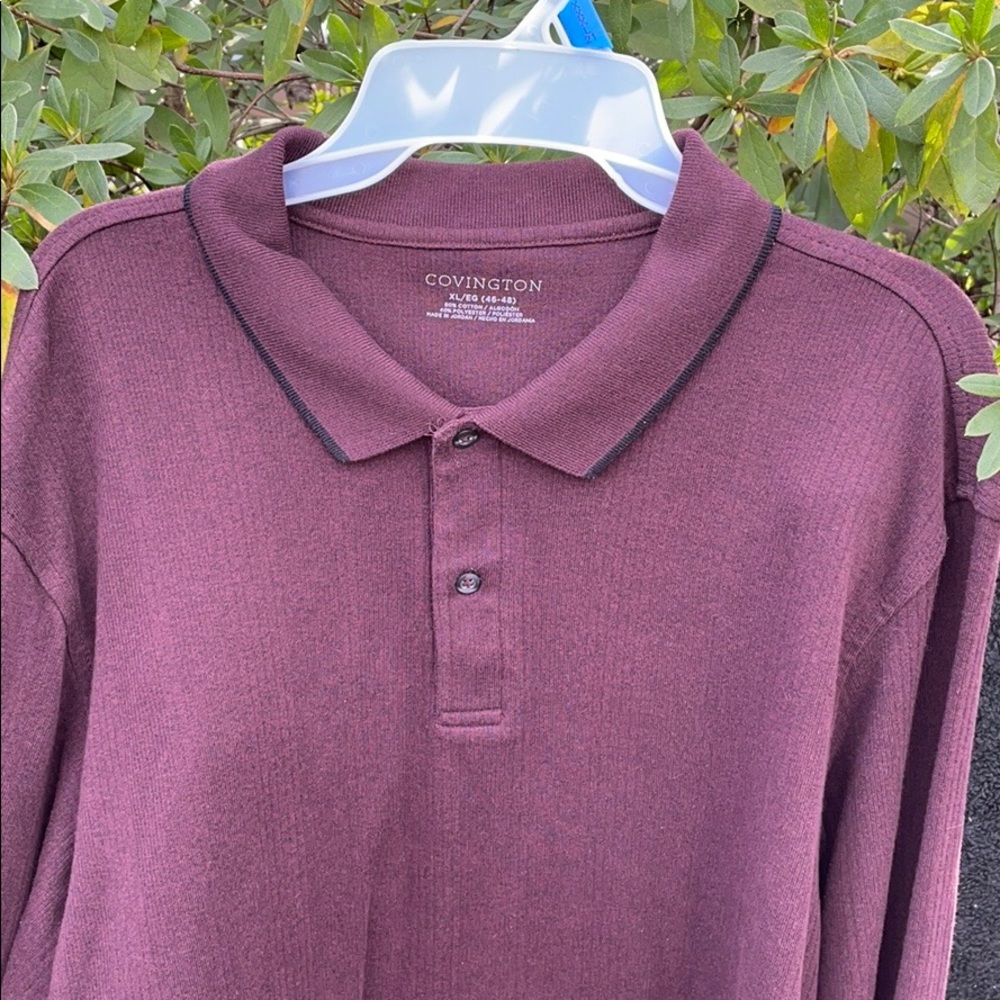Covington Long Sleeves Polo Shirt Sweater Men’s Xl 46-48